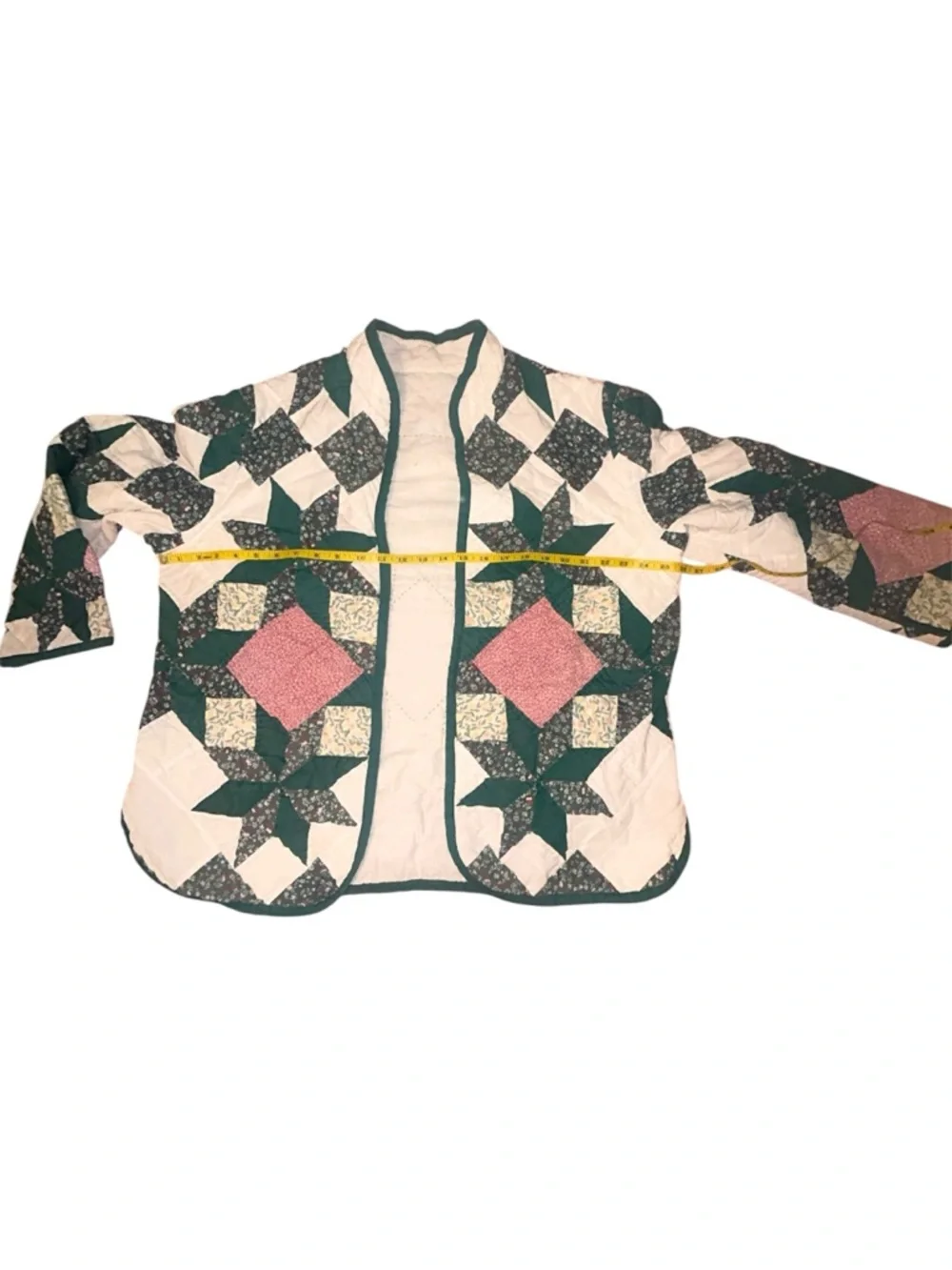 Handmade Quilted Patchwork Jacket - Picture 3 of 10